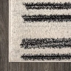 Khalil Modern Berber Stripe Indoor Area Rug - JONATHAN Y -Home Improvement Store GUEST 73047864 bac6 4212 8d72 15e7090fe10d