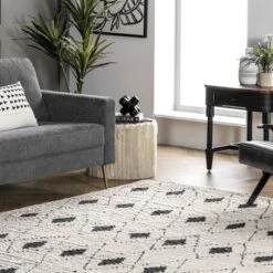 NuLOOM Joanna Diamond Trellis Soft Shag Fringe Area Rug 19 NuLOOM Joanna Diamond Trellis Soft Shag Fringe Area Rug -Home Improvement Store GUEST 7364fcf2 61aa 40a5 87aa 6a9b2e4c5bfe