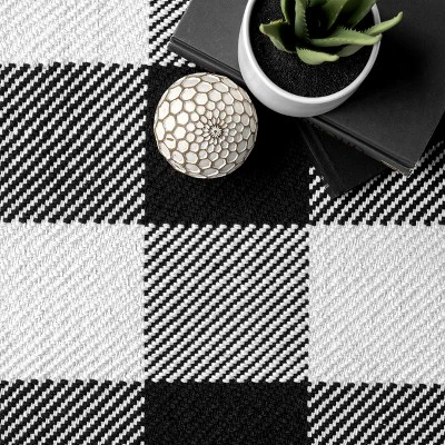 NuLOOM Rylie Buffalo Plaid Flatweave Area Rug 7 NuLOOM Rylie Buffalo Plaid Flatweave Area Rug - Image 5