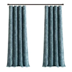 Lush Décor Aspen Luxury Velvet Chenille Window Curtain Panel Dusty Blue Single 52x84 12 Lush Décor Aspen Luxury Velvet Chenille Window Curtain Panel Dusty Blue Single 52x84 -Home Improvement Store GUEST 7497b51f d62b 4f3e 8027 af4b01f3f523