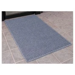 3'x4' Solid Dotted Doormat Blue - HomeTrax -Home Improvement Store GUEST 74987a39 fd08 4a14 ab29 3353deae0d49