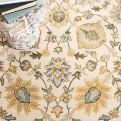 Mauricio Blue Holly Tufted Area Rug - Safavieh -Home Improvement Store GUEST 78e1471c cbe4 4ef5 8f8d 3fd1ef9b4891