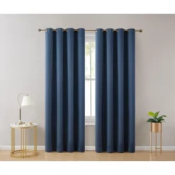 HLC.ME Laurance Complete Blackout Thermal Insulated Grommet Top Panels Window Curtains Drapes For Bedroom, Set Of 2 -Home Improvement Store GUEST 793826e6 563d 4c0f 8195 90ed70505e1b