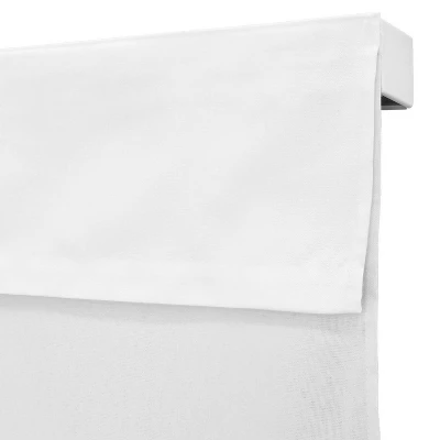 1pc Light Filtering Cordless Roman Window Shade White - Lumi Home Furnishings 4 1pc Light Filtering Cordless Roman Window Shade White - Lumi Home Furnishings - Image 2