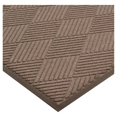 2'x3' Solid Diamond Doormat Charcoal - HomeTrax 5 2'x3' Solid Diamond Doormat Charcoal - HomeTrax - Image 3