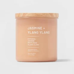 Glass Jar Jasmine And Ylang Candle Orange - Threshold™ -Home Improvement Store GUEST 7b2bbab9 f293 4d99 b919 fd700df9c8f3