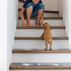 World Rug Gallery Distressed Contemporary Bohemian Non-Slip Stair Treads 17 World Rug Gallery Distressed Contemporary Bohemian Non-Slip Stair Treads -Home Improvement Store GUEST 7c5cbc4e ad2f 464d 8552 859dd1c3e4ff