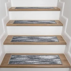 World Rug Gallery Distressed Abstract Non-Slip Stair Treads 15 World Rug Gallery Distressed Abstract Non-Slip Stair Treads -Home Improvement Store GUEST 7d4a84c7 a6ed 4f67 81f1 2f546218365b