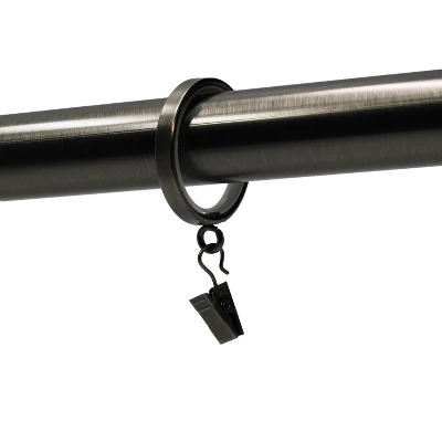 Linen Avenue Curtain Rod Decorative Drapery Rings 4 Linen Avenue Curtain Rod Decorative Drapery Rings - Image 2