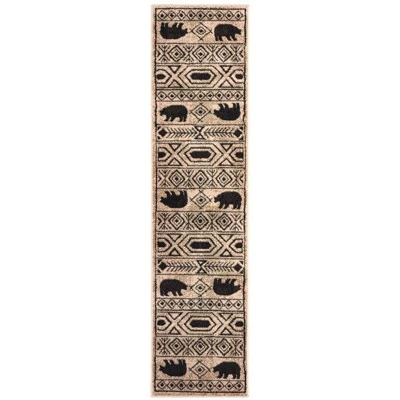 Weston Geometric Impressions Area Rug Ivory/Black - Captiv8e Designs 6 Weston Geometric Impressions Area Rug Ivory/Black - Captiv8e Designs - Image 4