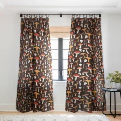 Avenie Mushroom Medley Pattern Single Panel Sheer Window Curtain - Society6 13 Avenie Mushroom Medley Pattern Single Panel Sheer Window Curtain - Society6 -Home Improvement Store GUEST 7e2619d4 9430 406a 8e6e 185a1b797800