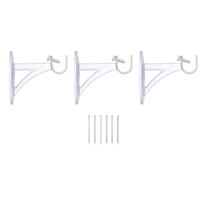 Kenney Fast Fit Easy Install Dryden 5/8" Decorative Window Curtain Rod 3 Kenney Fast Fit Easy Install Dryden 5/8" Decorative Window Curtain Rod