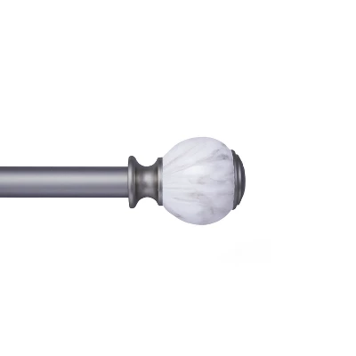 Kenney Khaleesi 1" Premium Decorative Window Curtain Rod 7 Kenney Khaleesi 1" Premium Decorative Window Curtain Rod - Image 5