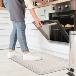 World Rug Gallery Bordered Bohemian Anti-Fatigue Standing Mat -Home Improvement Store GUEST 800b58ff 1177 4fe2 a111 b125e5842056