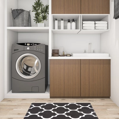 World Rug Gallery Contemporary Modern Trellis Anti Fatigue Standing Mat 8 World Rug Gallery Contemporary Modern Trellis Anti Fatigue Standing Mat - Image 6