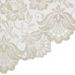 Habitat Limoges Sheer Rod Pocket Delicate Scalloped Bottom Hem Floral Lace Design Swag Valance Set 72" X 32" 7 Habitat Limoges Sheer Rod Pocket Delicate Scalloped Bottom Hem Floral Lace Design Swag Valance Set 72" X 32" -Home Improvement Store GUEST 8245b3c6 2745 469a a0a2 eed1b7532b5f