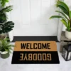 Northlight Natural Coir "Welcome Goodbye" Outdoor Doormat 18" X 30" -Home Improvement Store GUEST 827015b0 8618 4040 b5db 29962fab3279