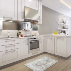 World Rug Gallery Distressed Traditional Vintage Design Anti Fatigue Standing Mat -Home Improvement Store GUEST 83d3d259 fb9a 4847 b547 117f3eef2fef