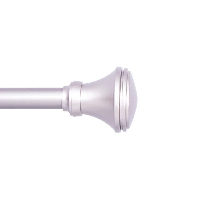 Kenney Fast Fit No Measure Vance 5/8" Decorative Window Curtain Rod 11 Kenney Fast Fit No Measure Vance 5/8" Decorative Window Curtain Rod - Image 9