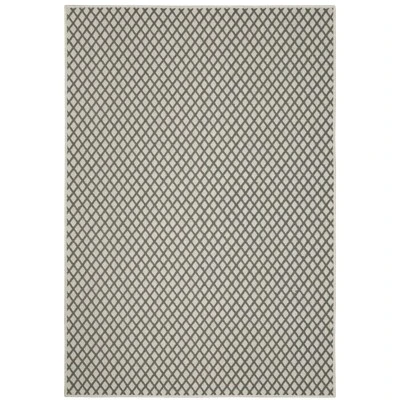 Trinity Casual Diamond Lattice Patio Area Rug Beige/Gray - Captiv8e Designs 12 Trinity Casual Diamond Lattice Patio Area Rug Beige/Gray - Captiv8e Designs - Image 10
