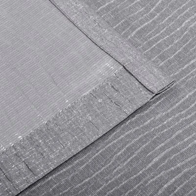 Solid Textured Cascade Room Darkening Jacquard Grommet Curtain Panel Set By Blue Nile Mills 5 Solid Textured Cascade Room Darkening Jacquard Grommet Curtain Panel Set By Blue Nile Mills - Image 3