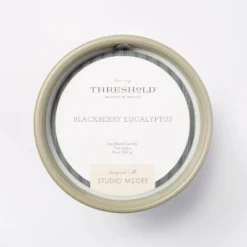 20oz Ceramic Blackberry Eucalyptus Candle Green - Threshold™ Designed With Studio McGee -Home Improvement Store GUEST 870ce181 98d9 4be6 a455 6aadadca64e1