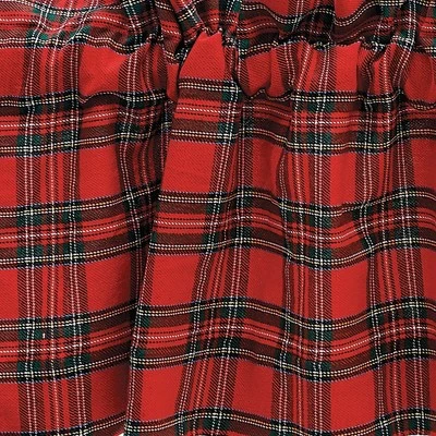 C&F Home Arlington Plaid Red Valance Collection 4 C&F Home Arlington Plaid Red Valance Collection - Image 2