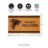 Evergreen Atlanta Falcons Logo Turf Mat, Brown- 28 X 16 Inches Indoor Outdoor Doormat -Home Improvement Store GUEST 884051c3 c17c 402e 8698 a1a6665a4644