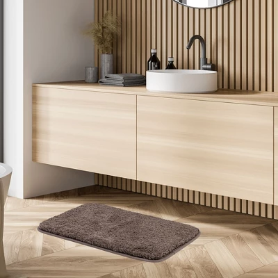 PiccoCasa Plush Shaggy Non-Slip Bath Mat Thick Bathroom Rug Show Door Mat Carpet 6 PiccoCasa Plush Shaggy Non-Slip Bath Mat Thick Bathroom Rug Show Door Mat Carpet - Image 4