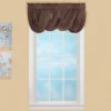Collections Etc Scoop Two-Piece Rod Pocket Solid-Colored Sheer Valances For Windows, Decorative Accent And Added Privacy For Any Room In -Home Improvement Store GUEST 89f2b1fd b09e 410e a292 f19ebb8446d6