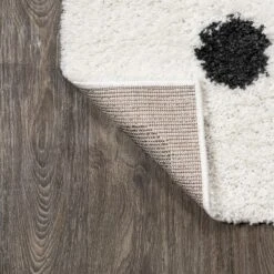 Pere Modern Charcoal Dot Shag Area Rug - JONATHAN Y -Home Improvement Store GUEST 8aeb1d86 a5d1 44be b696 bcd55581d258