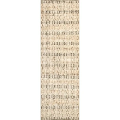NuLOOM Delaney Hand Woven Striped Jute Area Rug 12 NuLOOM Delaney Hand Woven Striped Jute Area Rug - Image 10
