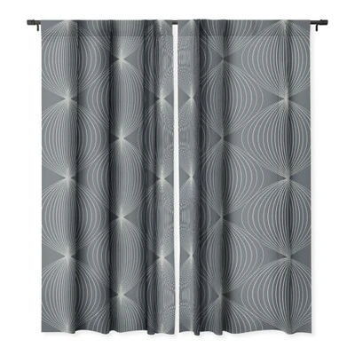 Color Poems Geometric Orb Pattern IX 50" X 84" Single Panel Room Darkening Window Curtain - Society6 4 Color Poems Geometric Orb Pattern IX 50" X 84" Single Panel Room Darkening Window Curtain - Society6 - Image 2