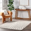 Nuloom Ianthe Abstract 5x8 Indoor Area Rug For Living Room Bedroom Dining Room Kitchen, Beige/Ivory