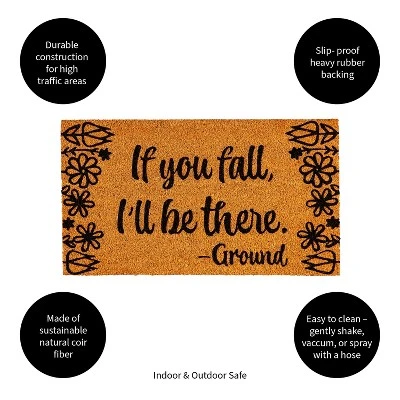 Evergreen Flag Funny Welcome Mat Coir Doormat | 28" X 16" Front Door Mat Outdoor Entrance | No Slip Door Rugs Entryway Indoor | If You Fall 3 Evergreen Flag Funny Welcome Mat Coir Doormat | 28" X 16" Front Door Mat Outdoor Entrance | No Slip Door Rugs Entryway Indoor | If You Fall