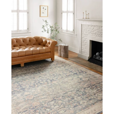 Hathaway Rug Denim Blue - Loloi Rugs 4 Hathaway Rug Denim Blue - Loloi Rugs - Image 2