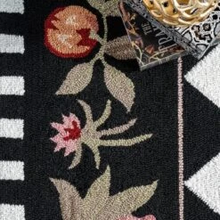 Angla Rooster Kitchen Area Rug Black - NuLOOM -Home Improvement Store GUEST 8f6cec7e 5a7f 434b 9fad c953b5356d24