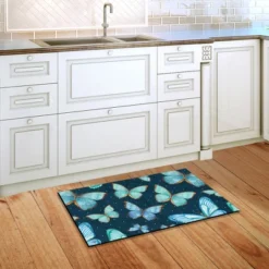 Blue Butterflies Spring Doormat Indoor Outdoor 30" X 18" Briarwood Lane 7 Blue Butterflies Spring Doormat Indoor Outdoor 30" X 18" Briarwood Lane -Home Improvement Store GUEST 903eeafb b4d0 4dfb a9a9 3d3c787a1c5f