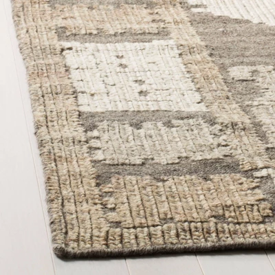 Ivory/Brown Abstract Loomed Accent Rug - (3'x5') - Safavieh 3 Ivory/Brown Abstract Loomed Accent Rug - (3'x5') - Safavieh
