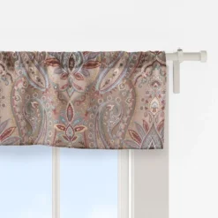 Kasey Paisley Window Valance - Brown -Home Improvement Store GUEST 923a4258 8b6d 4210 8f87 d41578988427