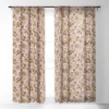 Avenie Spring Garden Collection I Single Panel Sheer Window Curtain - Society6