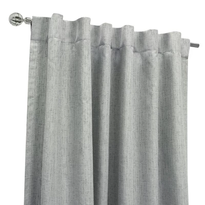 Thermaplus Denver Blackout Dual Header Contemporary And Classic Styles Curtain Panel For Any Window Silver 4 Thermaplus Denver Blackout Dual Header Contemporary And Classic Styles Curtain Panel For Any Window Silver - Image 2