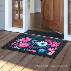 Bright Floral Spring Doormat Indoor Outdoor Primitive 30" X 18" Briarwood Lane -Home Improvement Store GUEST 959f7f2e fa13 4f34 aecc 56c0e980a54d