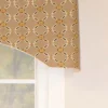 Andromeda Geometric Arch 3" Rod Pocket Valance 50" X 17" Stone By RLF Home -Home Improvement Store GUEST 9b5c34ab 6c71 4e4d b010 24cabbed92ff