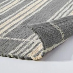 Wool Blend Variegated Stripe Area Rug Dark Gray - Hearth & Hand™ With Magnolia -Home Improvement Store GUEST 9dd02d18 6d5e 42bb a6fd 2ce15248043f