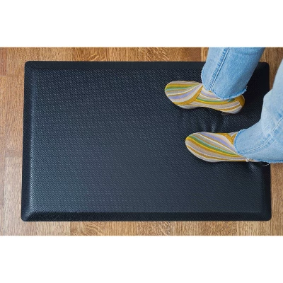 Medium Anti Fatigue Mat, 30" X 20" - Black 4 Medium Anti Fatigue Mat, 30" X 20" - Black - Image 2