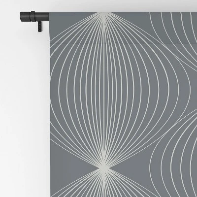 Color Poems Geometric Orb Pattern IX 50" X 84" Single Panel Room Darkening Window Curtain - Society6 5 Color Poems Geometric Orb Pattern IX 50" X 84" Single Panel Room Darkening Window Curtain - Society6 - Image 3