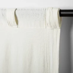 Tonal Texture Curtain Panel Sour Cream - Hearth & Hand™ With Magnolia 11 Tonal Texture Curtain Panel Sour Cream - Hearth & Hand™ With Magnolia -Home Improvement Store GUEST a3759400 9398 4b46 97a0 2fba23657e88