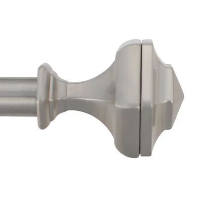 Iron Expandable Silver Window Curtain Rod By Blue Nile Mills 5 Iron Expandable Silver Window Curtain Rod By Blue Nile Mills - Image 3