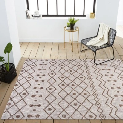 Nokat Modern Bohemian Inspired Indoor/Outdoor Area Rug - JONATHAN Y 11 Nokat Modern Bohemian Inspired Indoor/Outdoor Area Rug - JONATHAN Y - Image 9